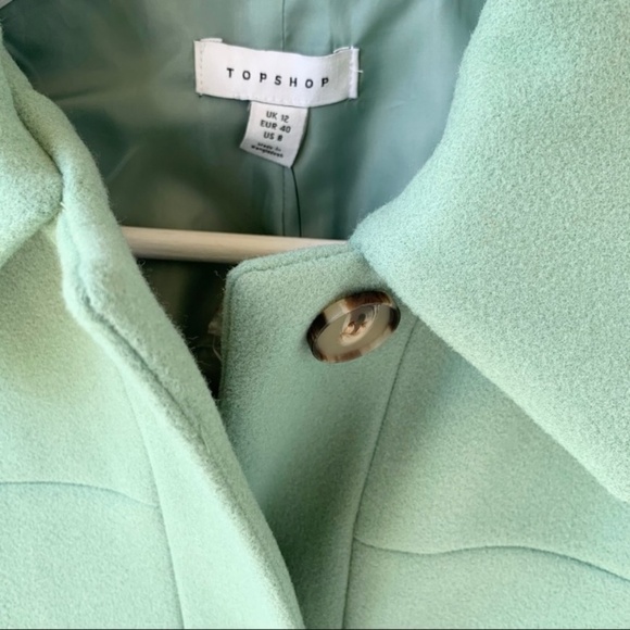 Topshop Coat Jacket sz 8 new - Picture 2 of 12